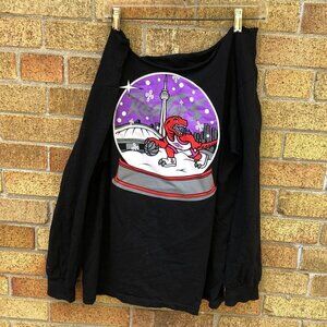 Cropped Neck Toronto Raptors X Octobers Very Own Christmas Shirt